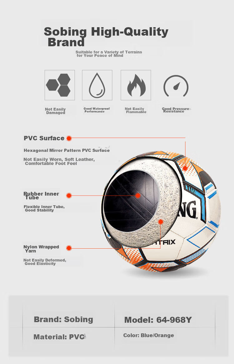 SPALDING Size 5 Adult And Children Standard Soccer Ball for Middle School Entrance Exam 64-968Y 4