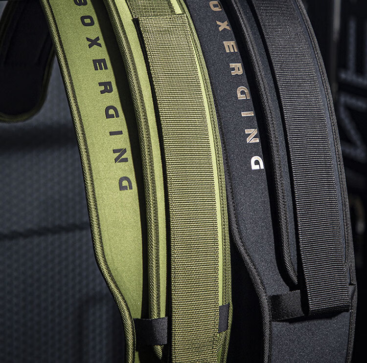 GINGPAI SPORT Professional Fitness Waist Belt for Men And Women, Anti-Slip, Squat, Deadlift Training Support Belt, Weighted Equipment Protection Gear, Green, Size S 11