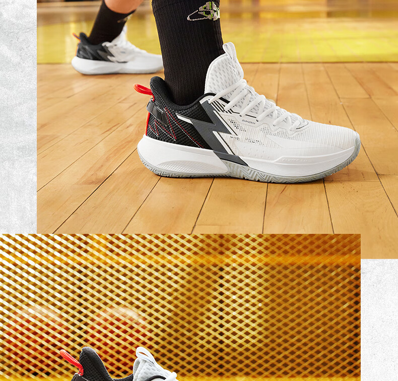 361° Basketball Shoes BIG3Team Spring And Summer Youth Professional Low-Top Sneakers for Men 672331109-2 41