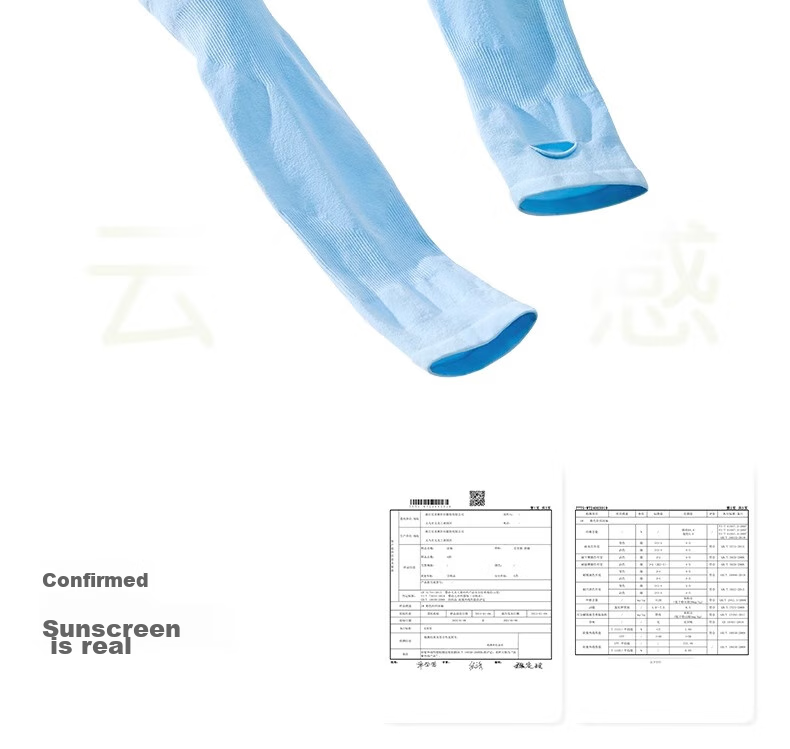 Niduoxiong Children's Ice Sleeves, Sun Protection Baby Arm Covers, Boys And Girls Summer UV-Resistant Sleeve Protectors, Breathable Arm Guards 3