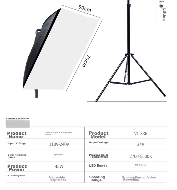 Hakutatz LED Photography Light, Live Streaming Fill Light, Studio Kit, Continuous Soft Light Props Equipment, Octagonal Photo Video Beauty Light, Internet Celebrity Streamer Room 10