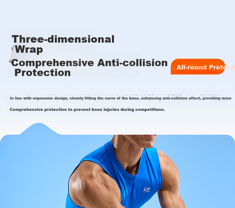 LP 1623CK Professional Volleyball Training Knee Pad, Thickened Pads, Anti-Fall, Impact-Resistant, for Dancing, Kneeling, Crawling, Protective Gear, S/M Size 6