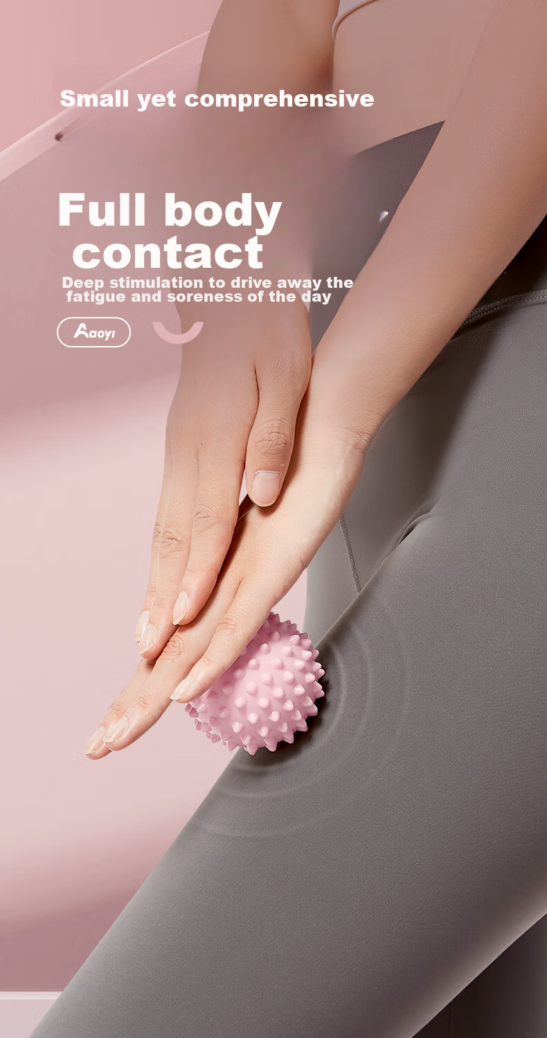 Aoyi Foot Sole Fascia Ball, Hedgehog Ball, Back Muscle Relaxation And Soothing Shoulder And Neck Ball, Yoga Fitness Massage Ball 3