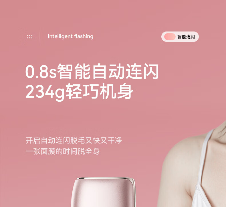 AUX Hair Removal Laser, Sapphire Ice Point, Painless Full-Body Underarm And Private Parts Home Shaver, Gift for Girlfriend Or Wife, Holiday Present, 1208 21