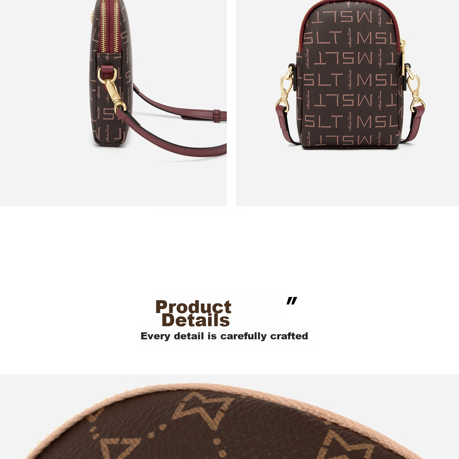 MashaLanti Women's Handbag, Luxury Phone Bag, Mini High-End Shoulder Crossbody Bag for Ladies, Mother's Day Gift on May 20th 40