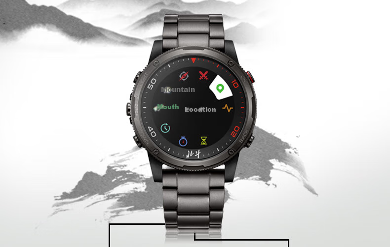 Beidou Watch Syntime Pilot Satellite Timekeeping Positioning Waterproof Heart Rate Sports Multifunctional Smart Outdoor Watch 17