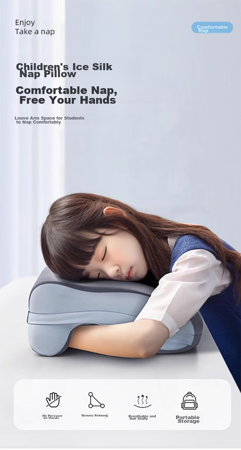 Mixiaoshu Nap Pillow, Children's School Napping Aid, Office Reclining Pillow, Adult And Student Siesta Sleeping Pillow 1