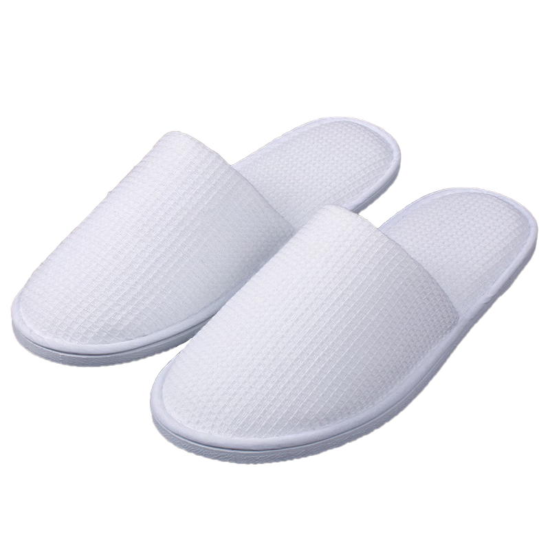 JAJALIN Disposable Slippers 5 Pairs Guest Slippers Hotel Spa Non-Slip Thickened Portable Floor Slippers