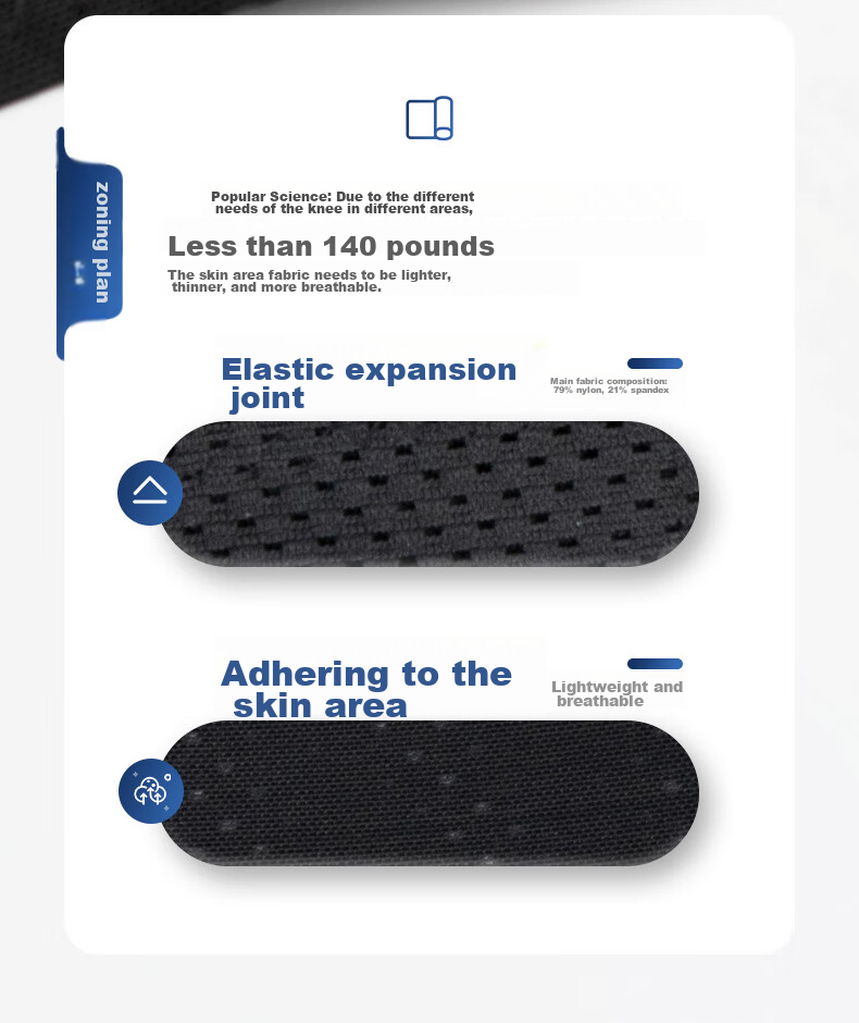 Chidong Meniscus Injury Knee Brace for Running, Cycling, Badminton, Arthritis, Unisex Patellar Strap Support, Single Piece, Size L 12