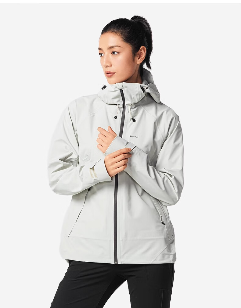 DECATHLON Hard Shell Windproof Waterproof Breathable Mountaineering Jacket MH500-4563145 29