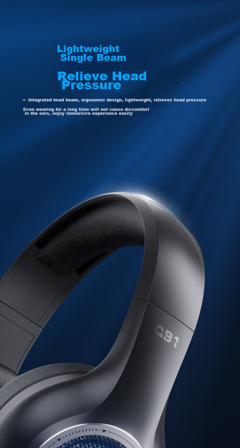 SOMIC GB1 Gaming Headset Over-Ear Wired Headphones with Microphone Plug-In for Desktop And Laptop Computers, E-Sports PUBG Gaming Headset Mingmoyuanxu Zhuyu Black USB 7.1 Versio 6