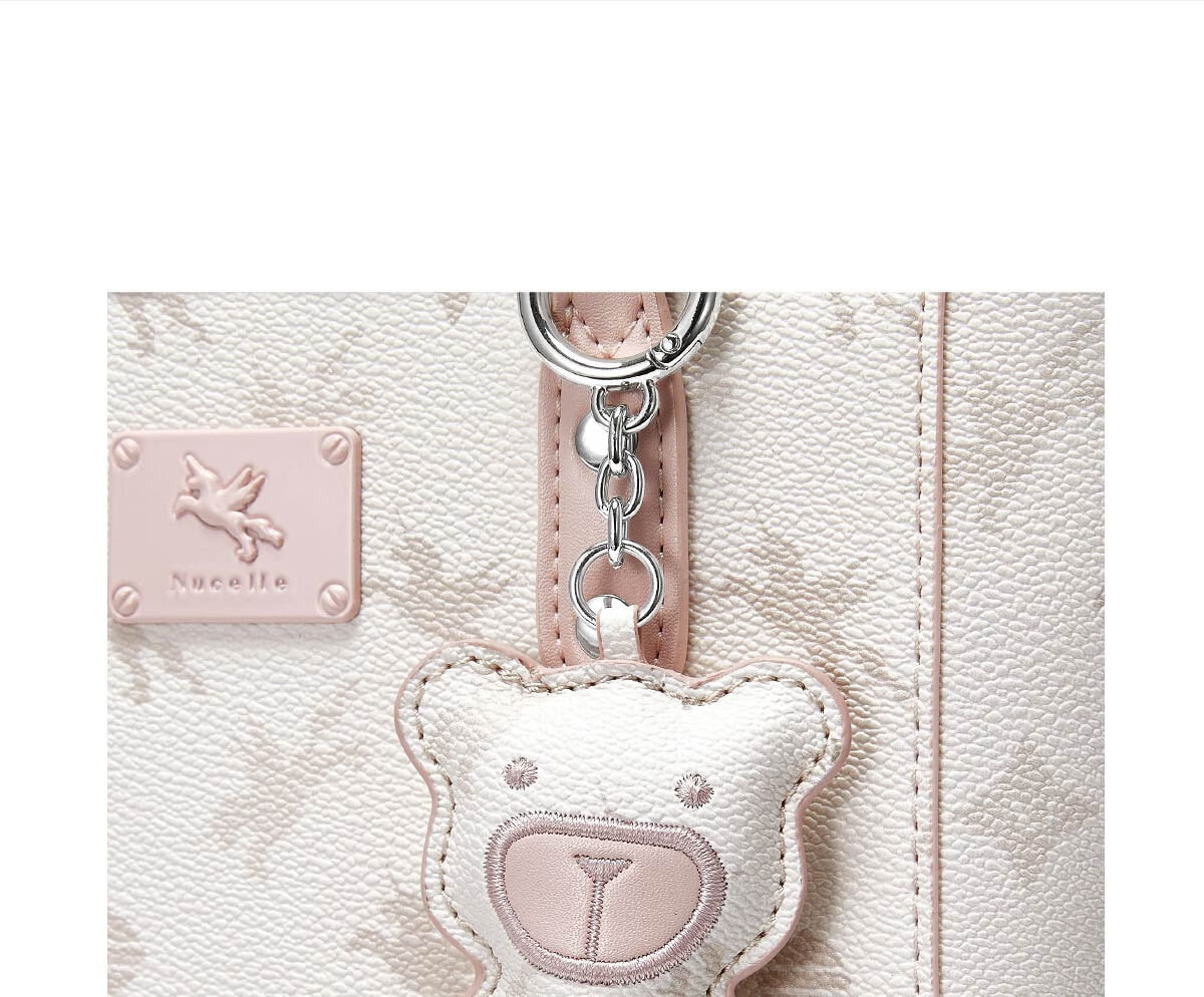 NUCELLE Pegasus Small Tote Basket Bag, New Light Luxury Niche Handheld Crossbody Women's Bag, Birthday Gift for Girls 42