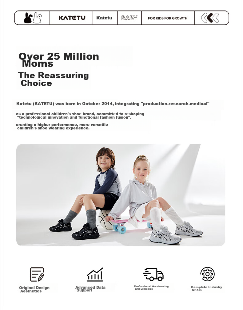 Katetu Baby Walking Shoes, Infant 1-3 Years Old Spring New Children's Shoes, Little K Shield Functional Shoes, Indoor Children's White Sneakers X4CEA26 19