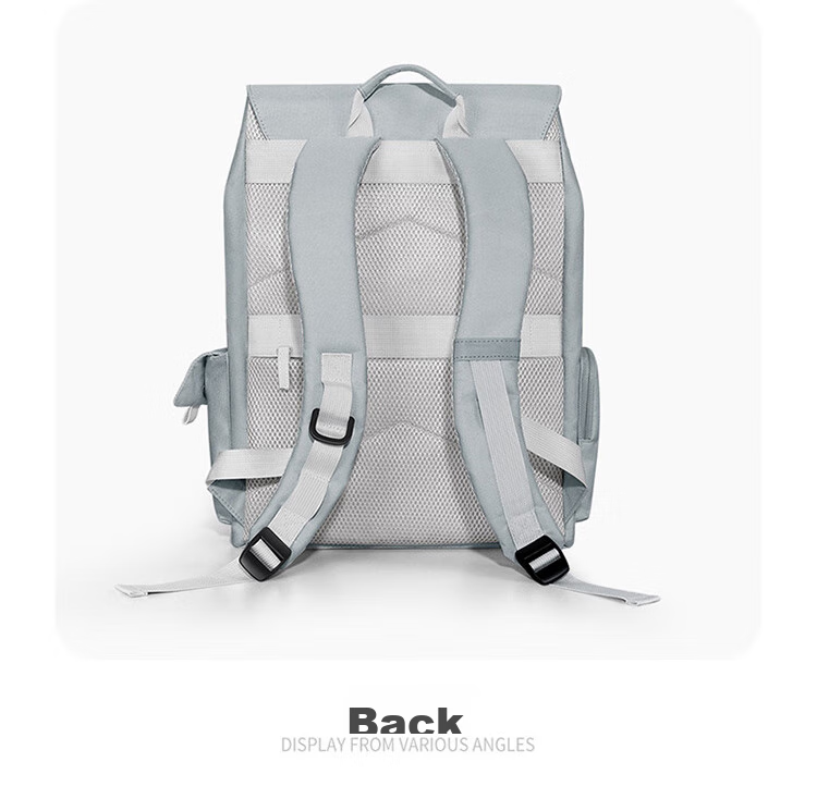 Biyoumei Backpack, Laptop Bag, 15.6-Inch Casual Travel Backpack, College Student Schoolbag 16