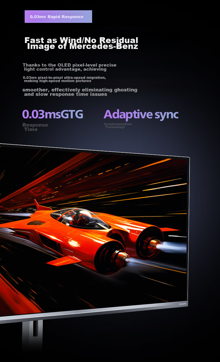PHILIPS EVNIA, 31.5-Inch 4K 240Hz QD-OLED Dynamic Smart Cooling, Native 10-Bit, 0.03ms Response Time, Speakers, O8 Gaming Monitor, 32M2N8800 8
