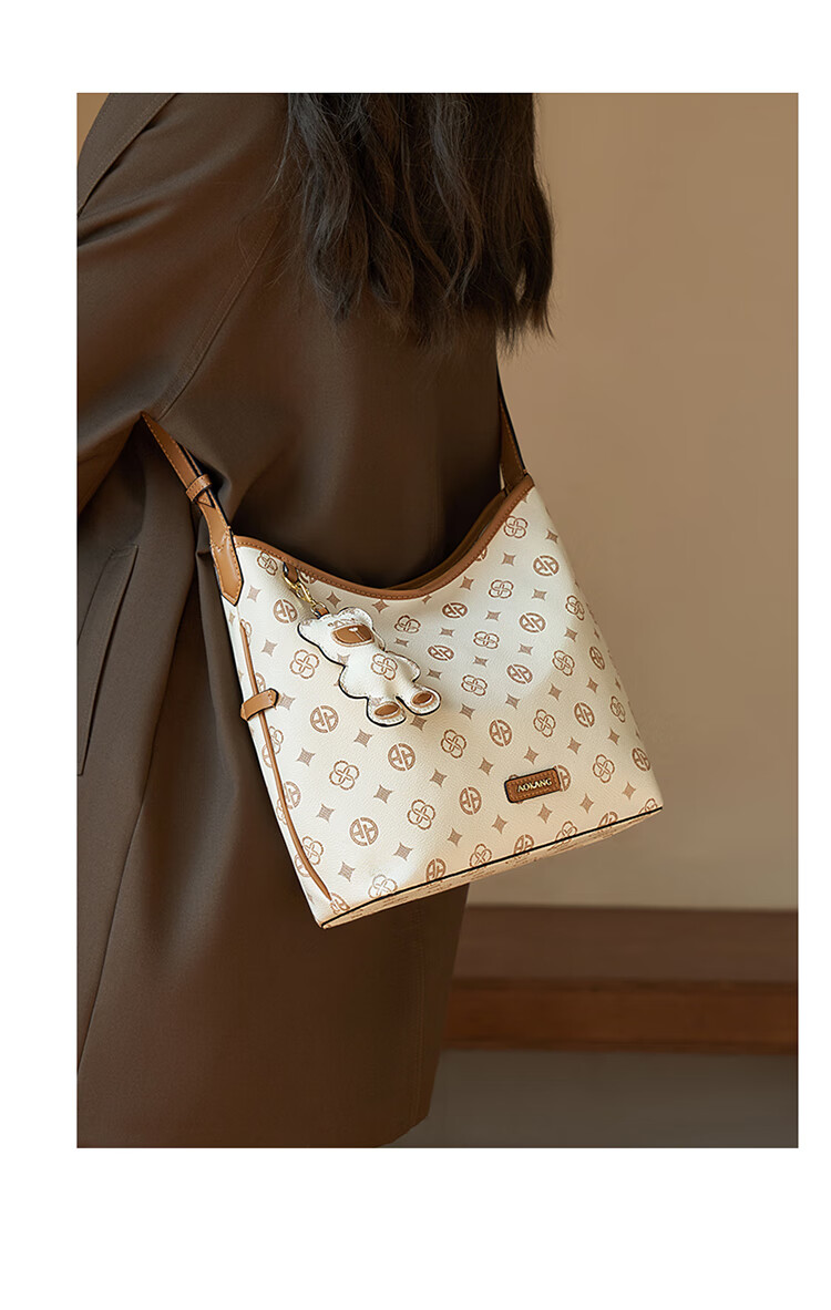 Aokang Women's Handbag, Trendy Hobo Underarm Bucket Bag, Light Luxury Crossbody Shoulder Bag, Birthday And Mother's Day Gift for Girlfriend Or Wife 12