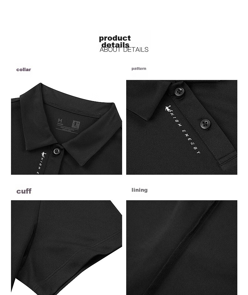 QIAODAN POLO Shirt, Women's T-Shirt, Comfortable Business Casual, Summer Quick-Dry Short Sleeve, Ladies' Sports Top 32