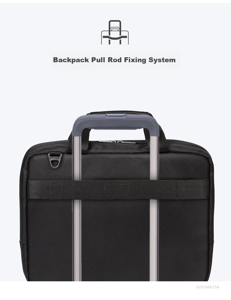 TARGUS Laptop Bag, 15.6-Inch Fashion Crossbody Bag, Commuter Briefcase, Gift for Boyfriend Or Husband, Black, 914 11