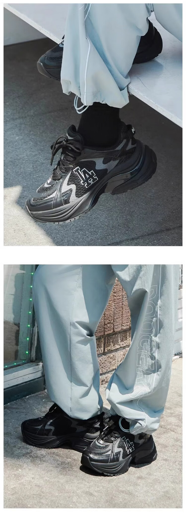 MLB Shoes for Men And Women, Dad Sneakers, Casual Sports Vans, KARINA Style 3ARNSPL4N-50GRS 7