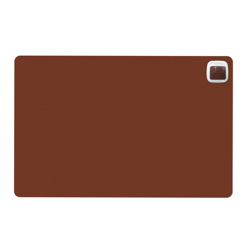 TRNFA Office Hand Warmer Desktop Heating Pad Mouse Heating Warm Desk Mat 600*360mm Brown Computer Electric Heating Pad