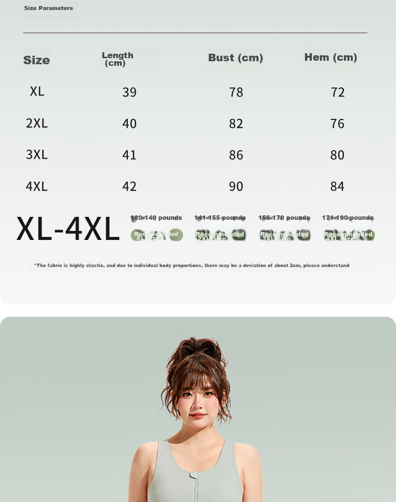XUEXIMAN Plus Size Sports Bra for Women, High-Impact Shock-Absorbing One-Piece Bra, Yoga Vest for Large Breasts, Fitness Bra for Curvy Wome 11