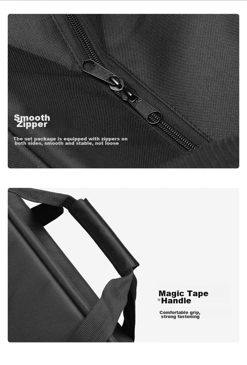 AMBITFUL Photography Light Stand Bag, Tripod Equipment Bracket, Portable Single-Shoulder Set, Shengni Flash Light Box Storage Bag, 74*24*17cm Storage Pouch 4
