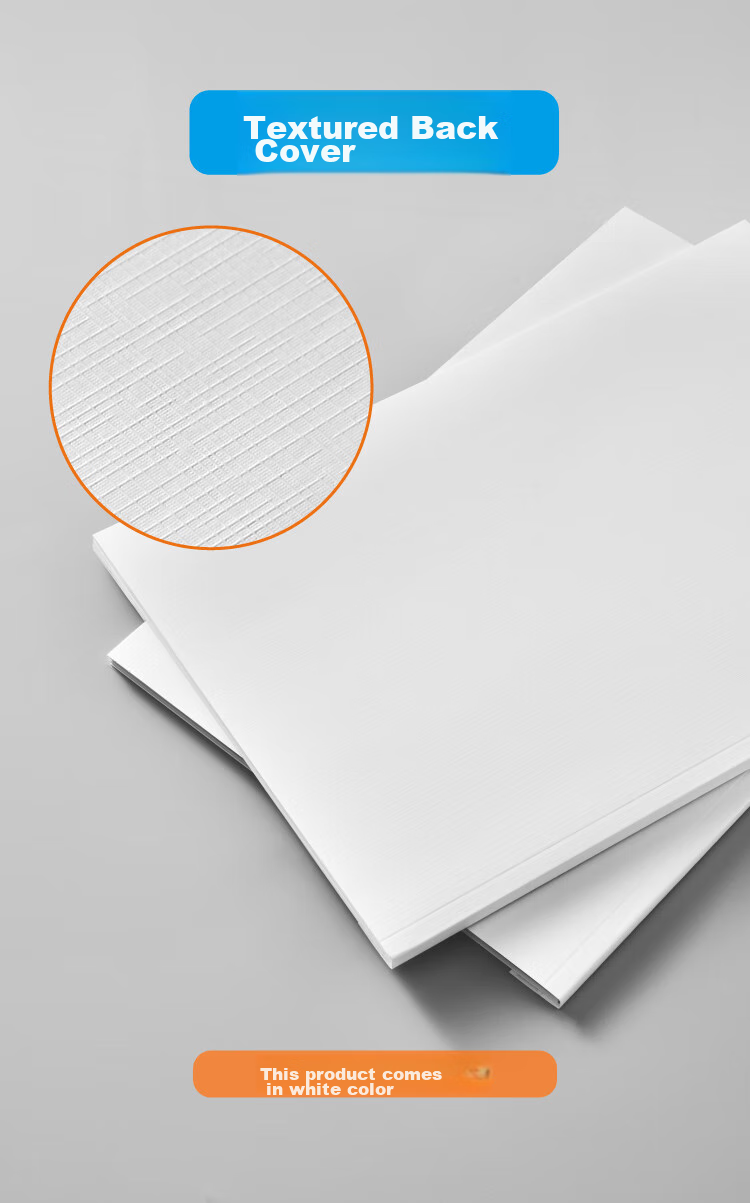 DSB (Dishibi) High Transparency Thermal Binding Covers A4, Specialized for Thermal Binding Machines, Blue, 1mm Thick, Pack of 24 16