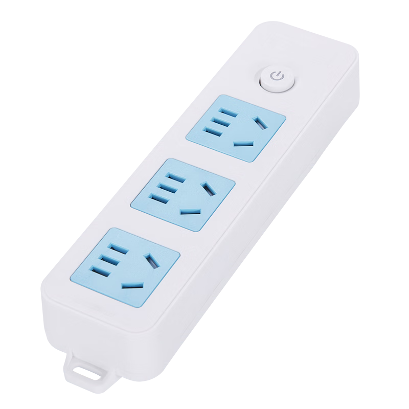 Cici New National Standard Socket/power Strip/outlet Strip/power Bar/extension Cord, 3-Outlet Wireless Power Strip D103 (Power Cord And Plug Not Included)