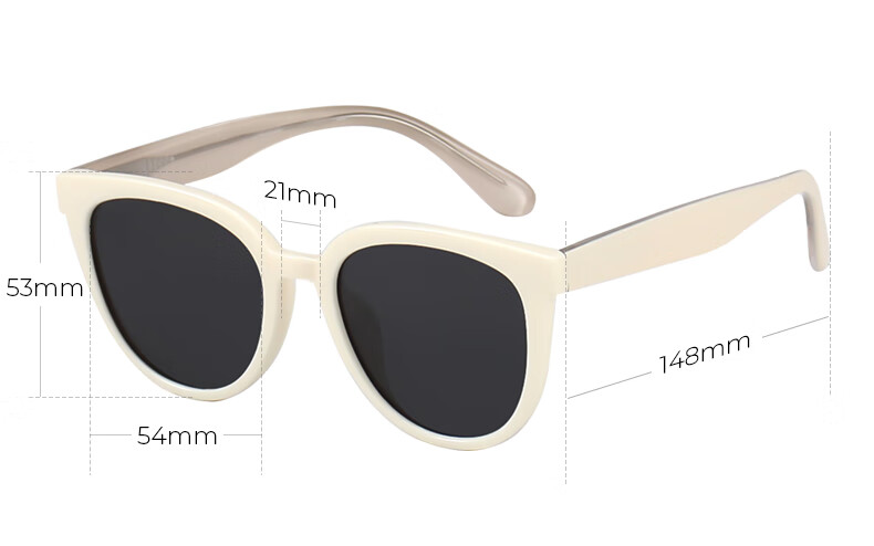 LOHO New Women's Sunglasses 2026, Polarized UV Protection Sunglasses, Retro Round Frame, High-End Eyewear 11