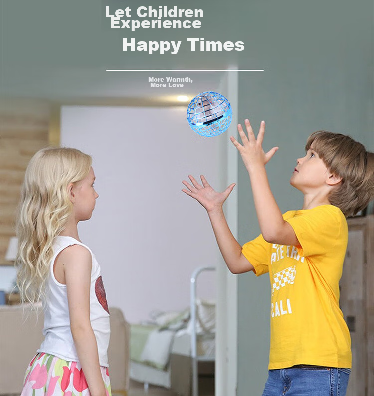 TaTanice Sensor Flying Ball, Gyroscope Flight Device Toy, High-Tech UFO Hovering Ball, Birthday Gift for Boys And Girls 3