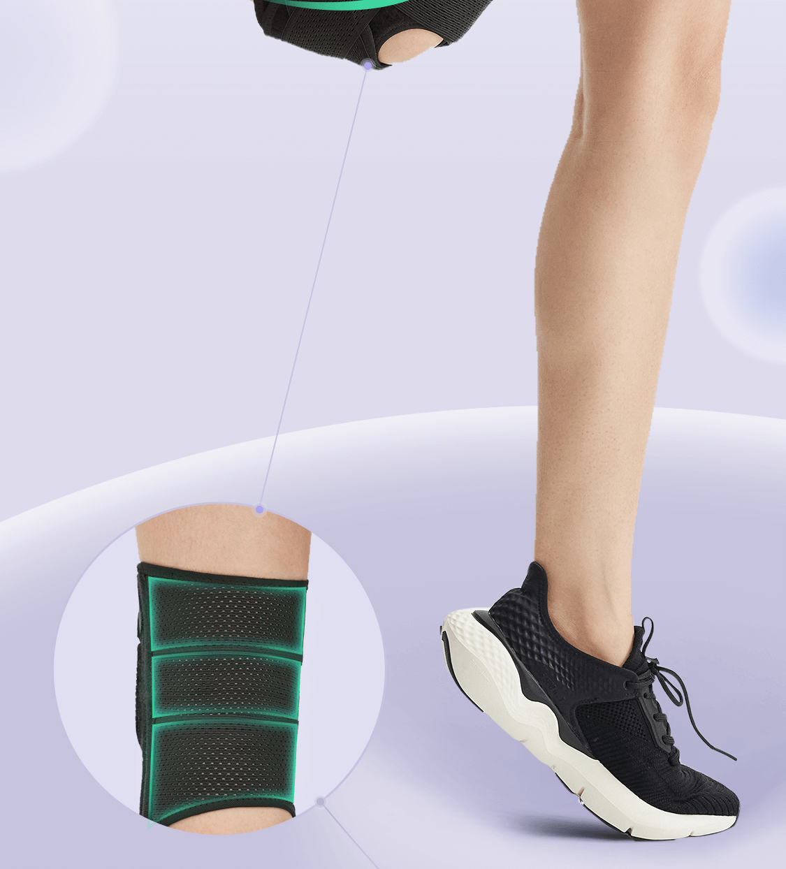 Keep Breathable Open Knee Brace Sports Running Men Women Meniscus Injury Joint Support for Hiking Basketball Badminton 11
