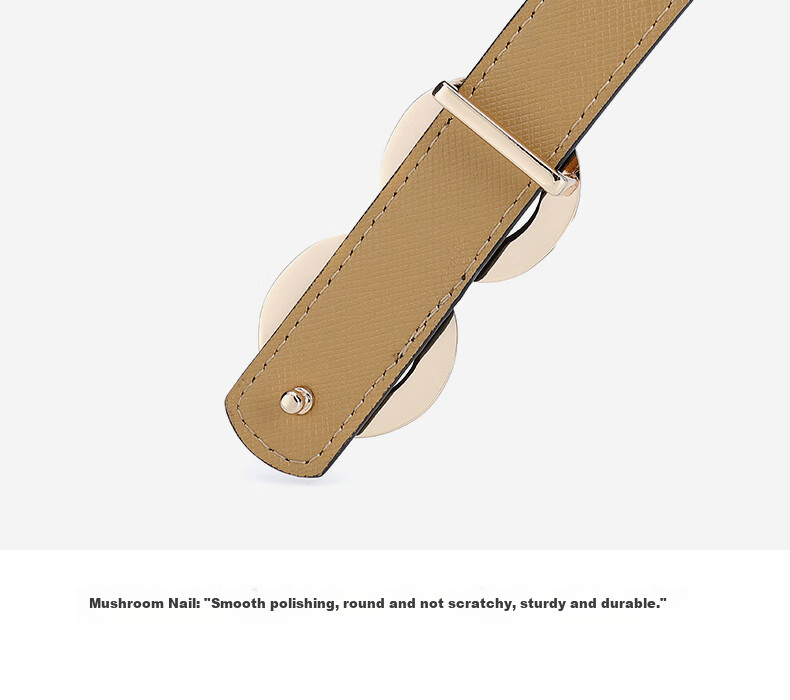 Goldlion Women's Leather Belt with Buckle, Versatile Waistband Gift Box, Birthday Present 11