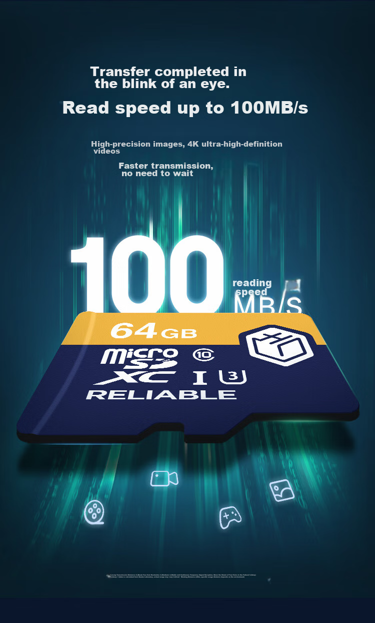 JD Original 256GB TF Memory Card, 4K Ultra HD, Gold Label Pro Series Storage Card U3V30A2, Compatible with Drones And Action Cameras, Read Speed 200MB/S 7