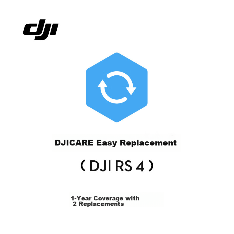 DJI Care Anywhere 1-Year Version (For DJI RS 4), Physical Card