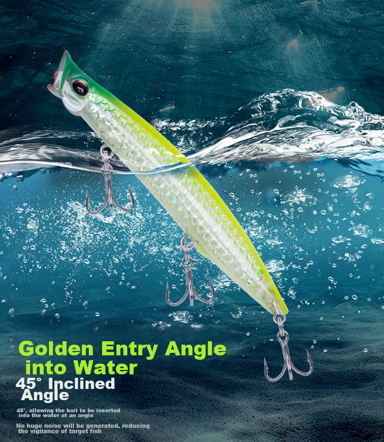 Guowangliya, Yingyingbao, Surface Swimming Lure, Artificial Bait for Freshwater Bass, Bionic Imitation Lure 7