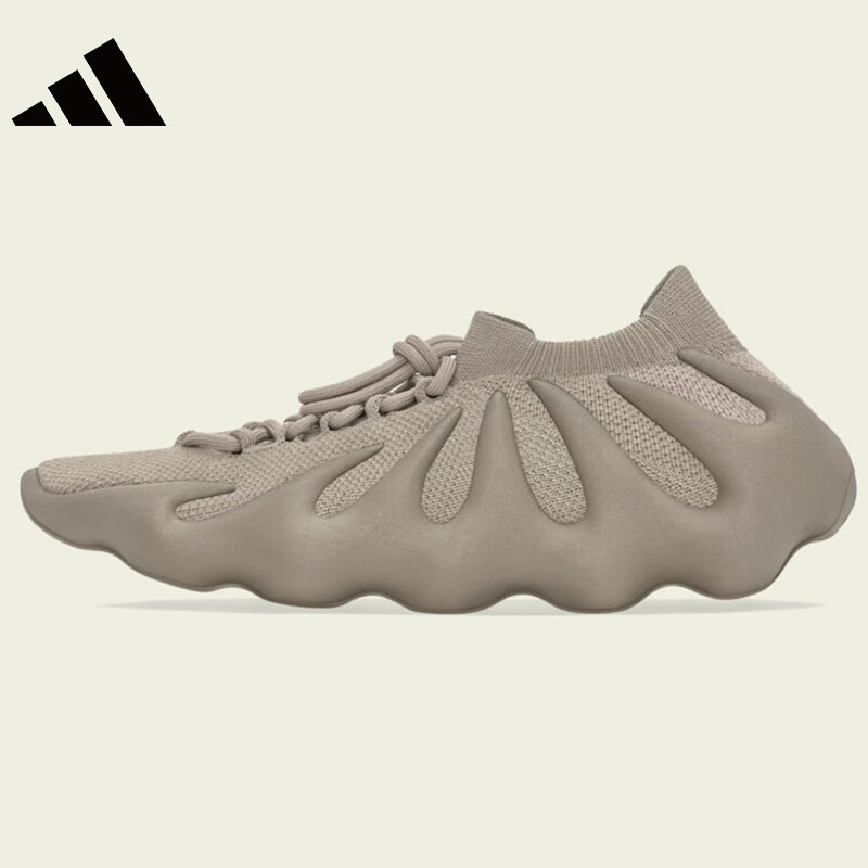 Adidas Trefoil Yeezy 450 "Cinder" Ash Gray Casual Shoes, ID1623, Size 42.5 7