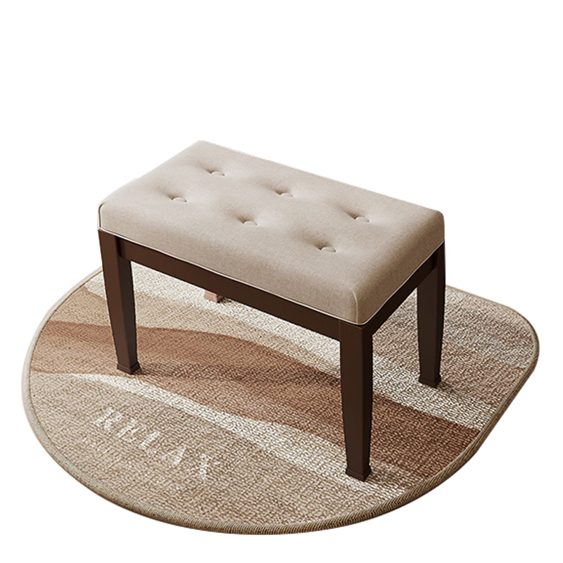 Yinshang Vertical Piano-Specific Sound-Absorbing Floor Mat, Thickened Piano Stool, Moisture-Proof Non-Slip Foot Pad, Living Room Soundproof Shock-Absorbing Irregular Carpet