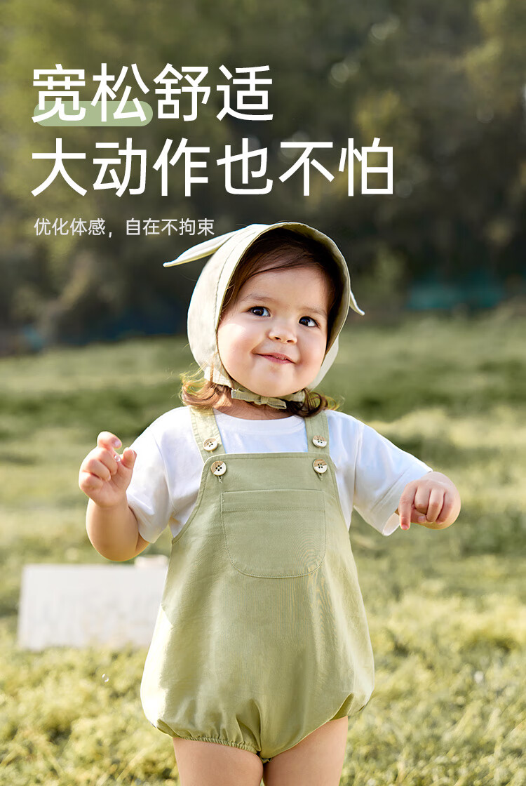Wismorni Baby Clothes, Summer Infant Bodysuit, Sleeveless Onesie, Cute And Fresh Triangle Romper 3