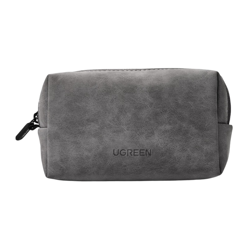UGREEN Digital Accessory Storage Pouch for Cables, Chargers, Mice, Headphones, Compatible with Apple And Huawei Computers, Oxford Cloth Desig