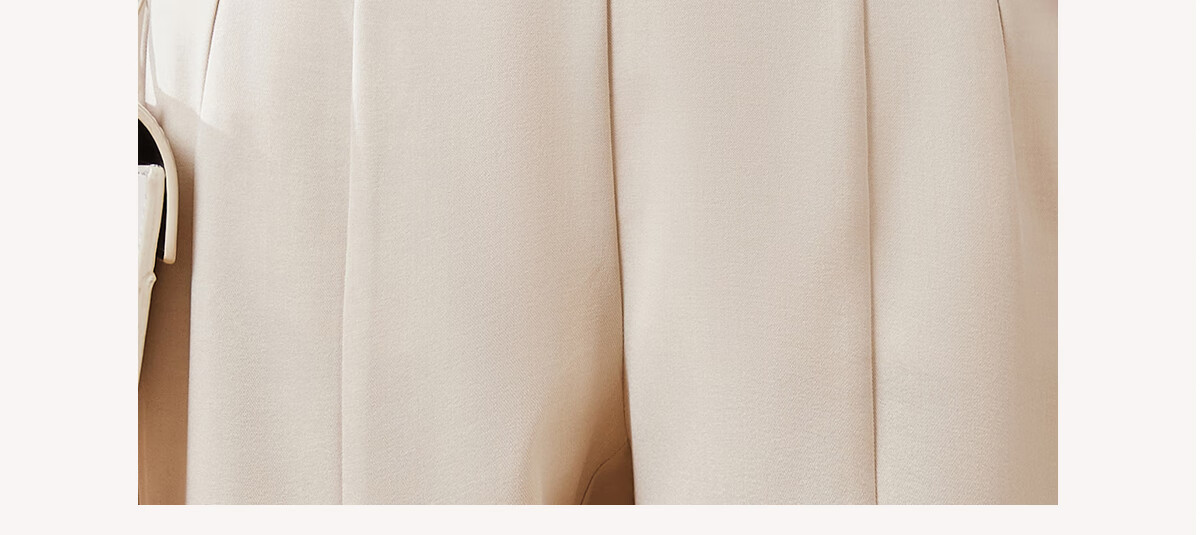Chushen Spring Autumn Women's Casual Pants with Designer Belt High Waist Straight Slim Fit Cropped Harem Pants S13KK2517 3