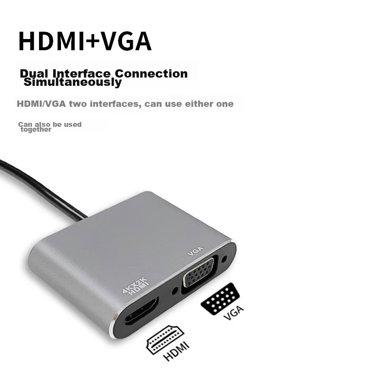 Youlianxing USB 3.2 Gen 2 10Gbps Type-C Hub Docking Station Splitter High-Speed Expansion Adapter for Laptop Desktop USB Drive Hard Drive 2