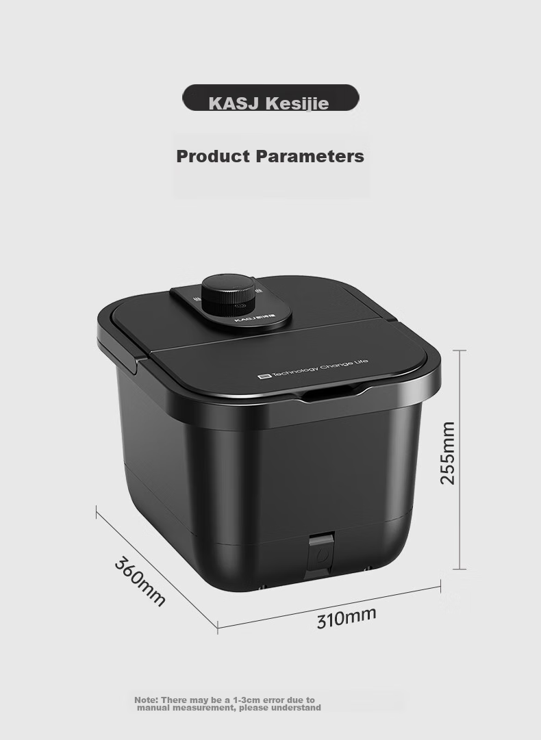 KASJ Foot Soaking Bucket with Heating, Massage, Smart Temperature Control, Rapid Heating, Constant Temperature Foot Bath, Practical Gift for Elders, T2 Practical Present 11