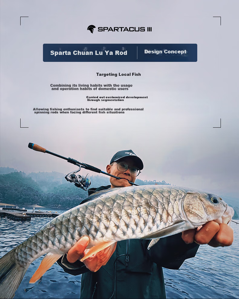 KastKing Spinning Rod, Long-Distance Casting Rod for Bass And Mandarin Fish, Powerful Fishing Rod with Fuji Guide Rings 2