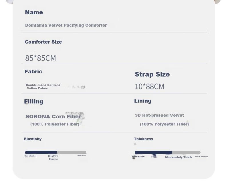 DOMIAMIA Baby Swaddle Blanket, Autumn And Winter Newborn Wrap, Anti-Startle Swaddling Cloth, Infant Small Blanket, Plush Swaddle Wrap, Single Blanket 33