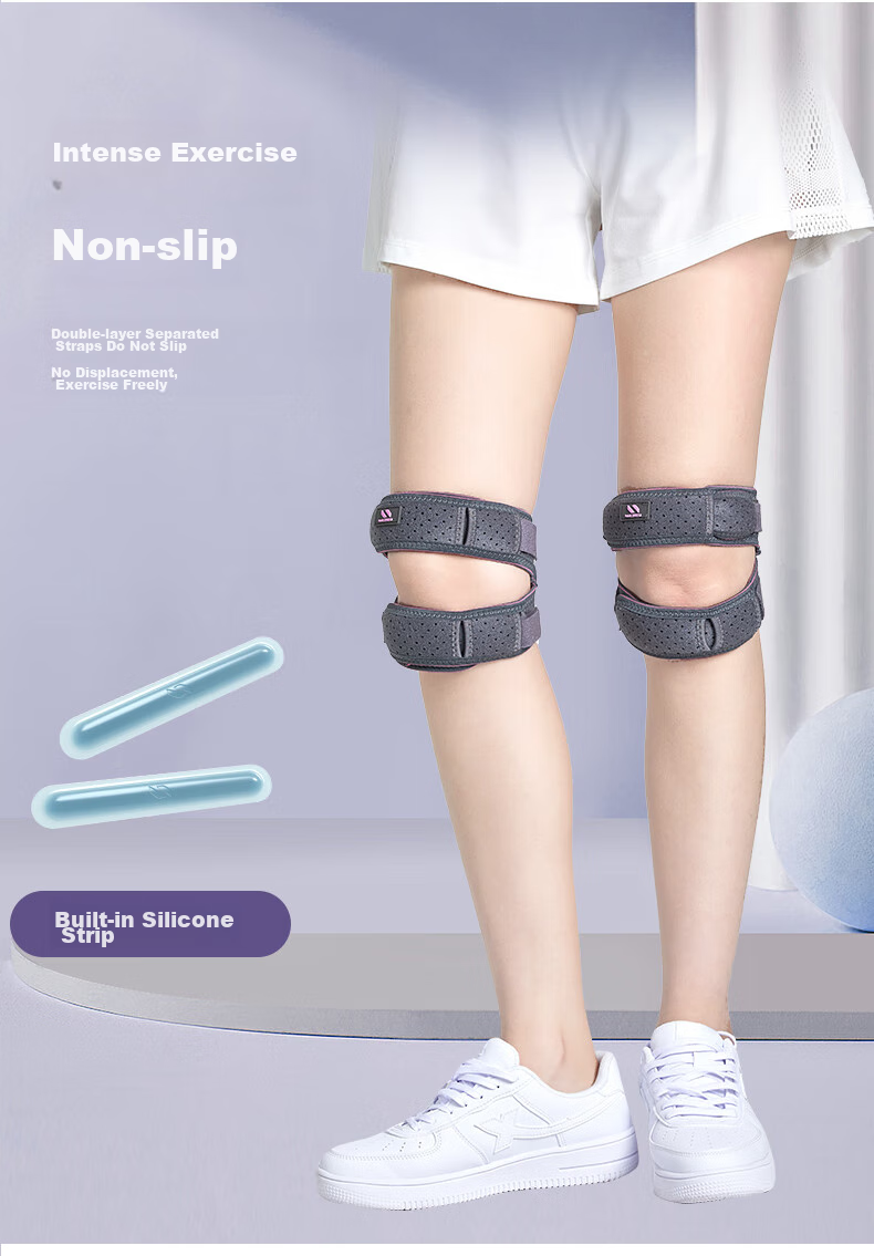NAILEKESI Knee Brace for Hiking, Patellar Strap, Professional-Grade Climbing, Women's Special Sports Knee Protector, Badminton Running Knee Support for Me 6