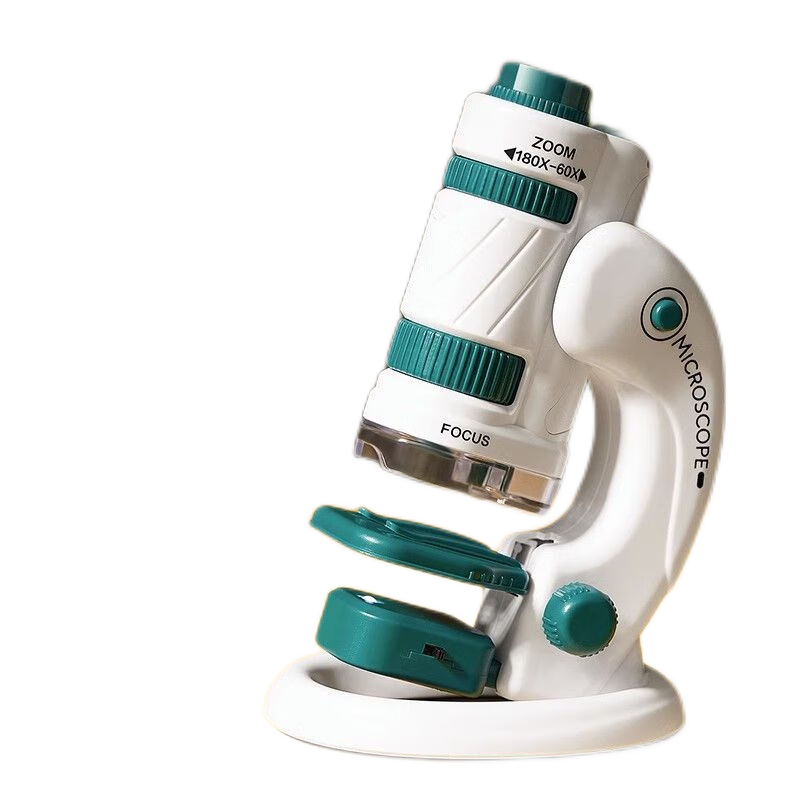 Wozhi Children's Microscope, Elementary And Middle School Students' Toy, for Boys And Girls Aged 3-6 Birthday Gift
