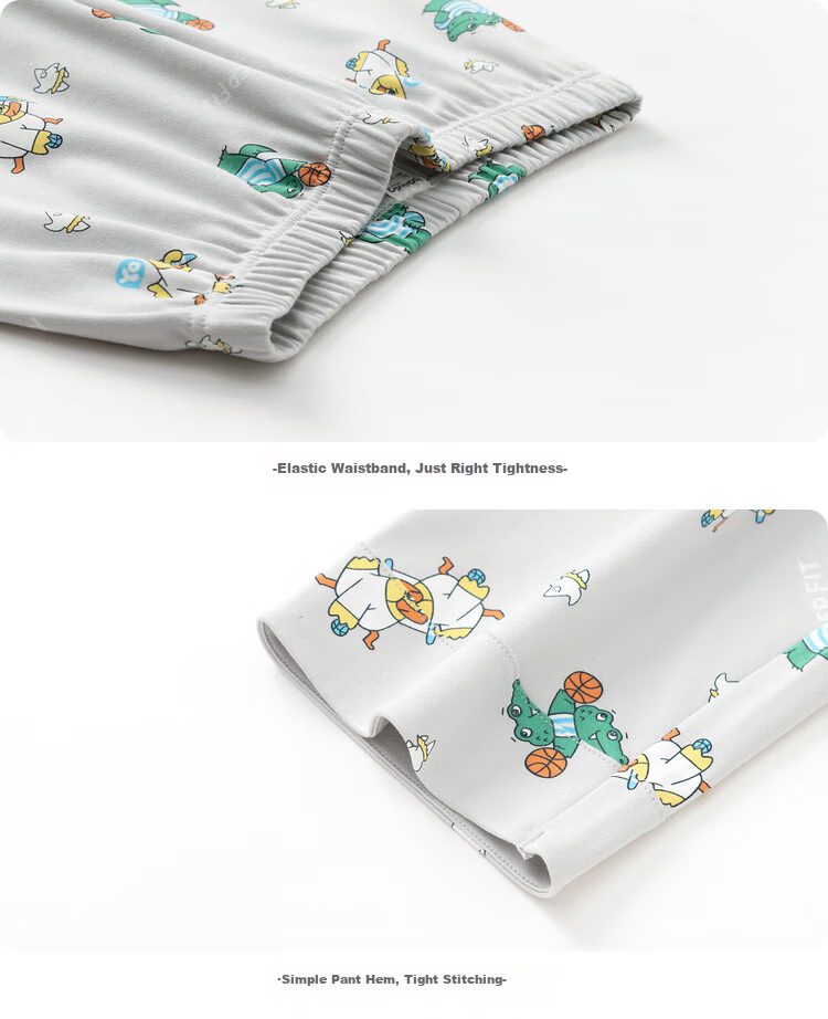 BALABALA Children's Pajama Set, Boys And Girls Spring Home Wear [Ninigogo IP] 208925171201 19