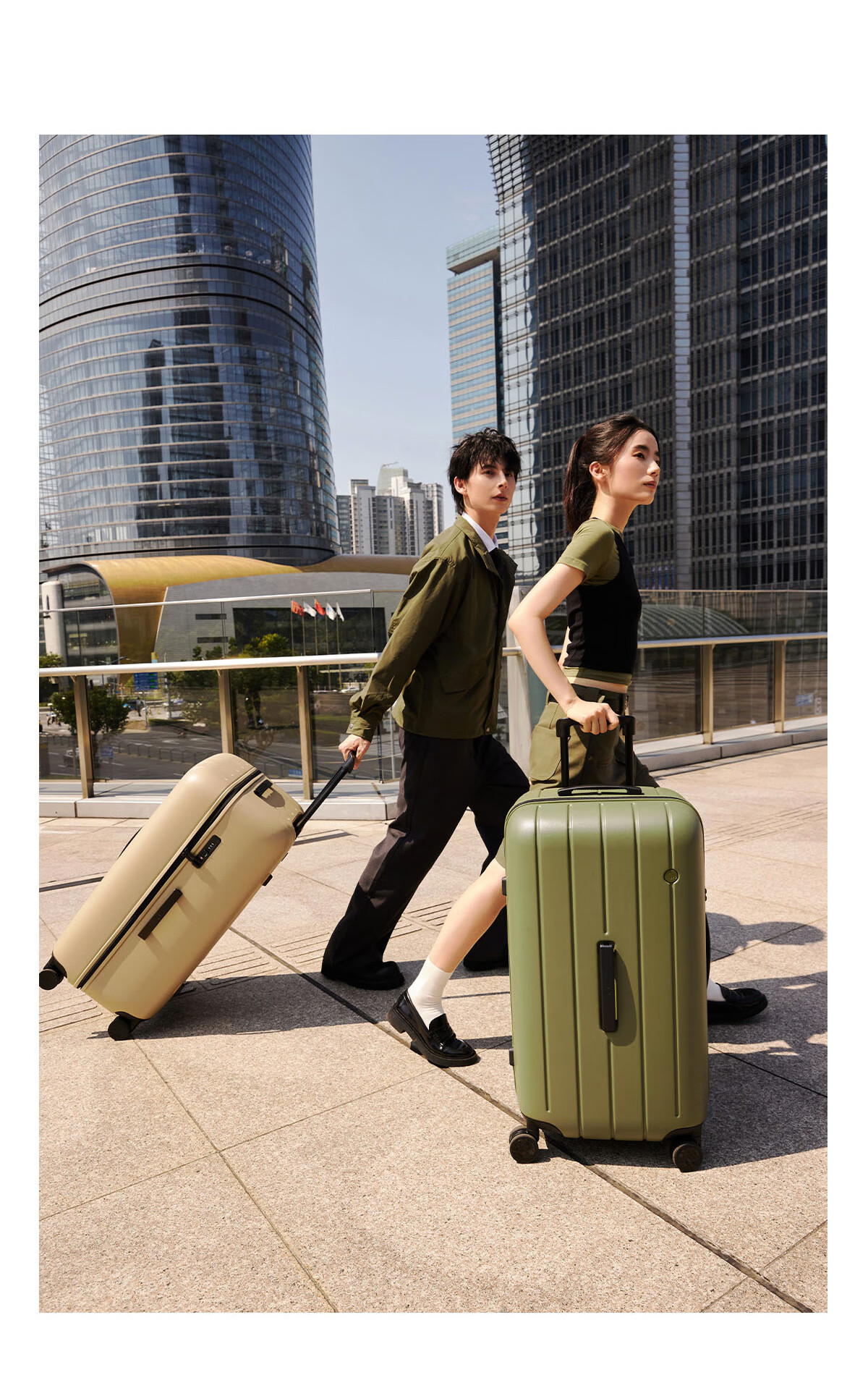ITO CLASSIC NEAT Sand Brown 30-Inch Large Capacity Suitcase Trolley Case, Sold by JD Travel Password Lock Luggage 10