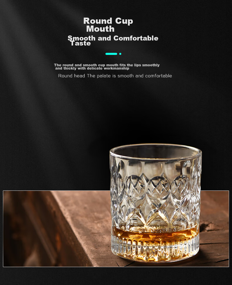QINGPINGGUO Glass Cups, Water Cups, Tea Cups, Beverage Cups, Wine Glasses, Liquor Glasses, Whiskey Glasses, 220ml*6 Pieces, Colorful Box Packaging 6