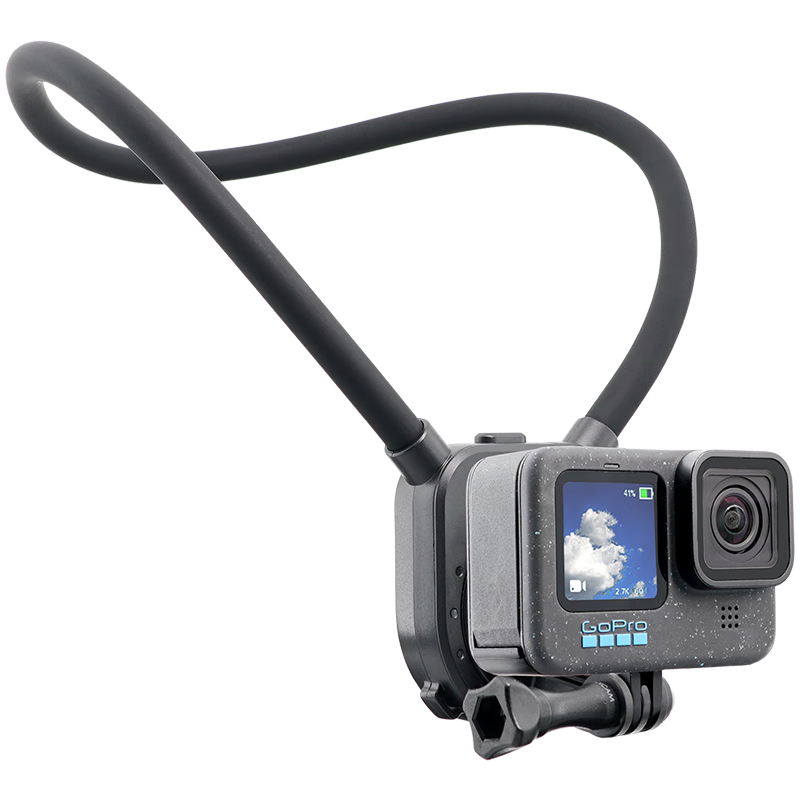 MAXCAM Neck Strap for Action Cameras, Compatible with GoPro Ace Pro 2/1/GoPro 13/12, Sports Camera Chest Mount Lanyard Fishing Rod Holder Cycling Accessory